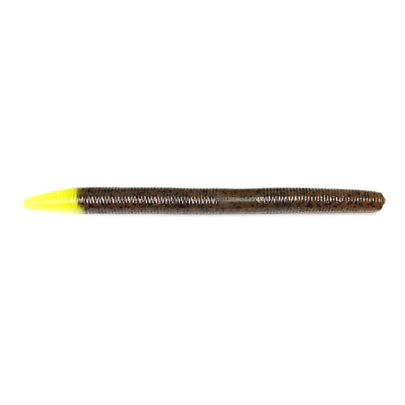 Lunkerhunt Lunker Sticks Soft Plastic Stickbait, Pilsner Nitro Tip, 5 in, 10 Ct