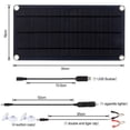 thumbnail image 6 of Premium Solar Battery Charger 6V Solar Panel Kit for Car Motorcycle Boat, 6 of 6