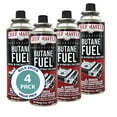thumbnail image 2 of Chef Master Butane Fuel Canister 4 x 8oz. - Butane Fuel Refill for Kitchen Torch, Portable Gas Stove, Butane Camp Stove, Ideal for Picnic, Outdoor Cooking & Grilling, Camping Essentials - Model 90340, 2 of 4