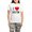 With Gray Camo Pant, variant on CafePress - I HEART BOSTON Women's Light Pajamas - Women's Short Sleeve Print T-Shirt and Pants Light Cotton Pajama Set