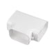 thumbnail image 1 of Uxcell 4" Cubierta Decorativa de Línea Tee Codo Piezas Accesorios para Aire Acondicionado, Blanco, 1 of 5