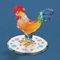 thumbnail image 2 of Glass Baron Sunrise Rooster Figurine, 2 of 6
