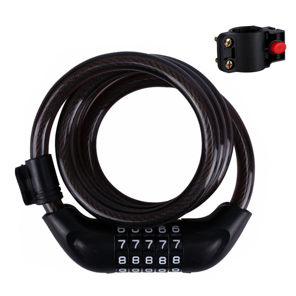 Infactory Antivol Câble Acier – 70 Cm, Diam. 15 Mm – Pour Vélo Et Moto – 3 Clés, Capuchon PVC – Résistant Aux Intempéries
