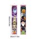 thumbnail image 3 of Cortina para Puerta de Fiesta de Halloween | Diseño de Carnaval con Fotos | 2 Piezas | Poliéster Naranja | 30 X 180 Cm | Decoración | Tema: Festival de Primavera/Boda/Oeste, 3 of 6