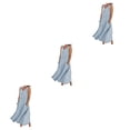 thumbnail image 2 of Qarigey vestido de verano de las mujeres sin mangas cuello boho chaleco kaftan de playa con bolsillos diario viaje cielo azul / xl Type1 NO1, 2 of 6
