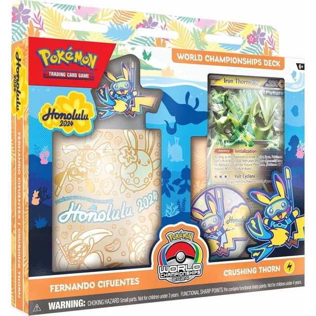 Pokemon TCG 2024 World Championships Deck - Fernando Cifuentes (Crushing Thorn)