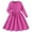 Hot Pink, variant on Splozh Toddler Girls Casual Dresses Toddler Baby Girls Fall Clothes Soft Dress Long Sleeve Winter Outfits Casual Birthday Party Wine,9-10 Years