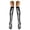 Dark Blue, variant on Women's Halloween Socks Festival Skeleton Socks Head Socks Ball Party Funny Silk Socks