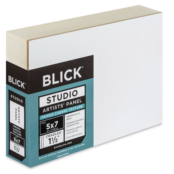 Blick Studio Artists' Board - 5" x 7" x 1-1/2", Gallery
