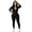 Black, variant on Aayomet Dressy Jumpsuits For Women Women's Zipper V Neck Long Sleeve Jumpsuit Rompers Bodysuit Catsuit Sport Jumpsuit,White S