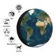 thumbnail image 4 of Balery World Map Cubiertas para Neumáticos - Protector Resistente para Neumáticos de Camioneta, SUV, Remolque, Camper y RV-15 inch, 4 of 6