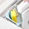 thumbnail image 4 of Sink filter tray Triangle storage shelf - Colander Colander Set Foldable Drip colander over the sink Vegtable / Fruit kitchen colander tea colander with pull-out handles(beige), 4 of 4