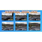 5MP Super HD 1920p Outdoor Indoor Weatherproof 2.8-12mm Vari-Focal Zoom Lens Dome PoE IP Camera