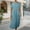 A Light Blue, variant on Ygbgbb Cotton Linen Dresses for Women Loose Fit Summer Maxi Dress Lightweight Loungewear Dress Solid Casual Short Sleeve Dress Light Blue S