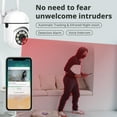 thumbnail image 3 of 1080P Security Camera Outdoor 360° View Pan/Tilt Camera for Home Security Outside with Color Night Vision, Motion Detection, 2-Way Talk, 2.4GHz Wi-Fi Y108, 3 of 6