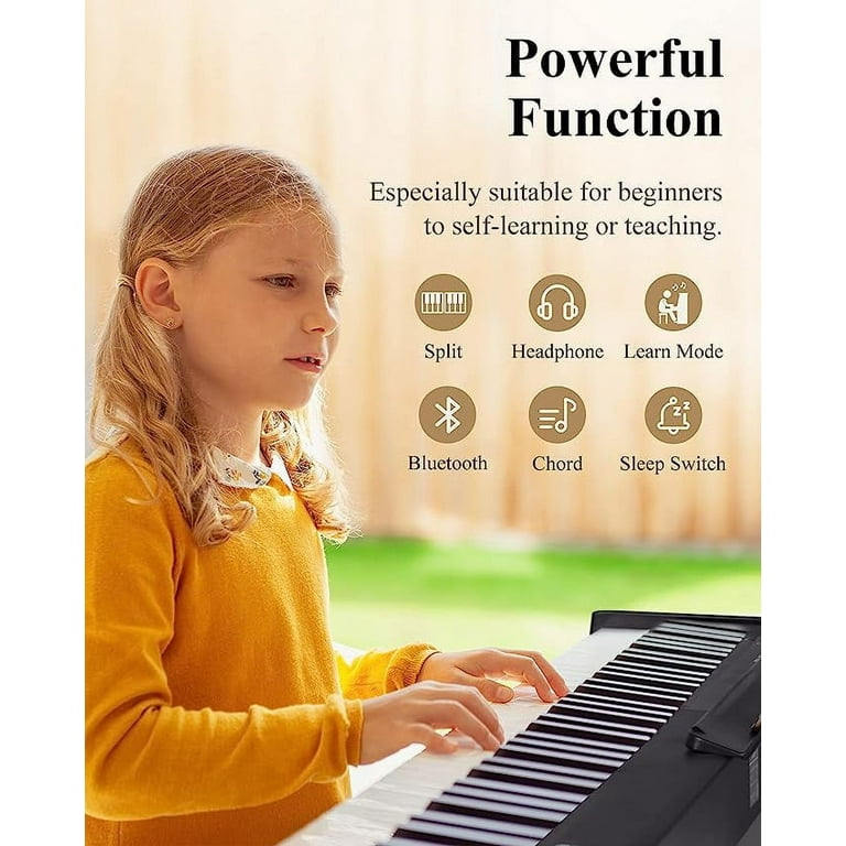 Eastar foldable Piano 88 Key Digital Keyboard EP-10 Full Size Semi