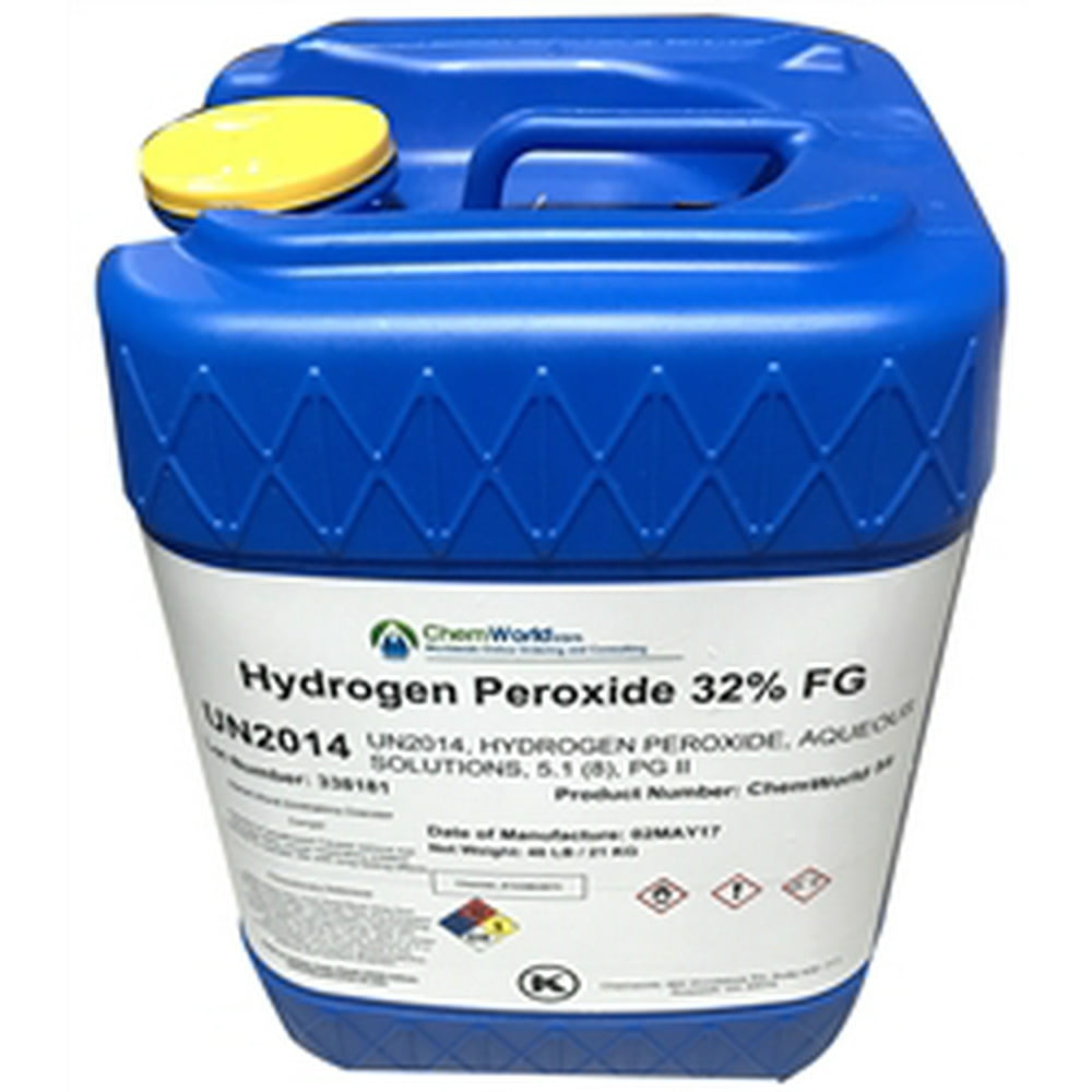 Chemworld 32 Hydrogen Peroxide 5 Gallons Food Grade