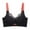 Black, variant on Darzheoy Wire-Free Bra for Women Bra Soild Wire Free Underwear One-Piece Bra Everyday Underwear Womens Bra 38/85A/B