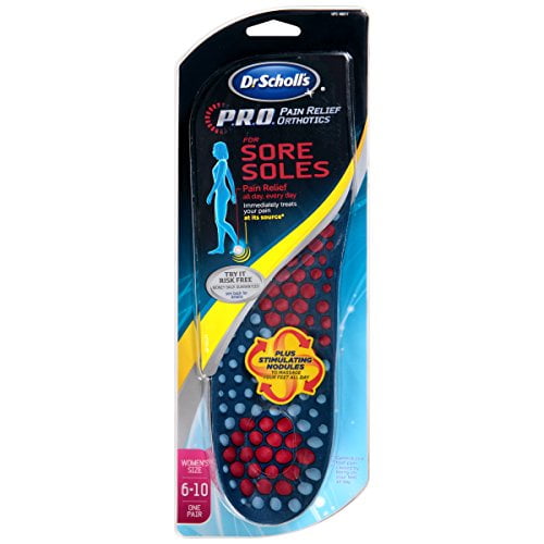 dr scholl's sore soles pain relief orthotics