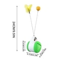 thumbnail image 4 of Xihbxyly Juguete Interactivo para Gatos, Bola Giratoria de 360 Grados, Atractiva Bola de Hierba Gatera, Juguete Multifuncional, Juego En Interiores, Gatos Felices y Saludables, Material Abs Seguro., 4 of 7
