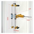thumbnail image 7 of Lock Hole Opener Kit Lock Mortiser Slotter Jig Key Hole Installation Drilling Guide System For Wooden Doors Fitting Slot Drill
--------
,Safer and More Practical, 7 of 7