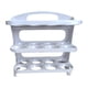 thumbnail image 1 of Organización de soporte de huevo de huevo con dispensador de huevos de 3 capas Organizador de caja de almacenamiento para el refrigerador de, 1 of 8