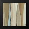 thumbnail image 2 of Loreth, Lanie 20x20 Black Modern Framed Museum Art Print Titled - Neutral Coalescence Square II, 2 of 5