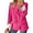 Hot Pink, variant on Blazer for Women, Yigetop Women's Casual Solid Color Suit Jacket Lapel Keep Warm and Slim Loose Long Sleeve Fashion Cardigan Coat Fitted Blazers for Women Black L
