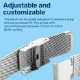 thumbnail image 4 of Stainless Steel Watch Band for Apple Watch 42mm 44mm 45mm 49mm – Metal Replacement Wristband Compatible with iWatch Ultra/Ultra 2 & Series 9 8 7 6 5 4 3 2 1 SE – Silver by MMOBIEL, 4 of 6