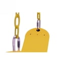 thumbnail image 4 of YY 60" Heavy Duty Swing Seat Set Replacement Swings Slides Gyms Outdoor - 660lb Weight Capacity Yellow, 4 of 5