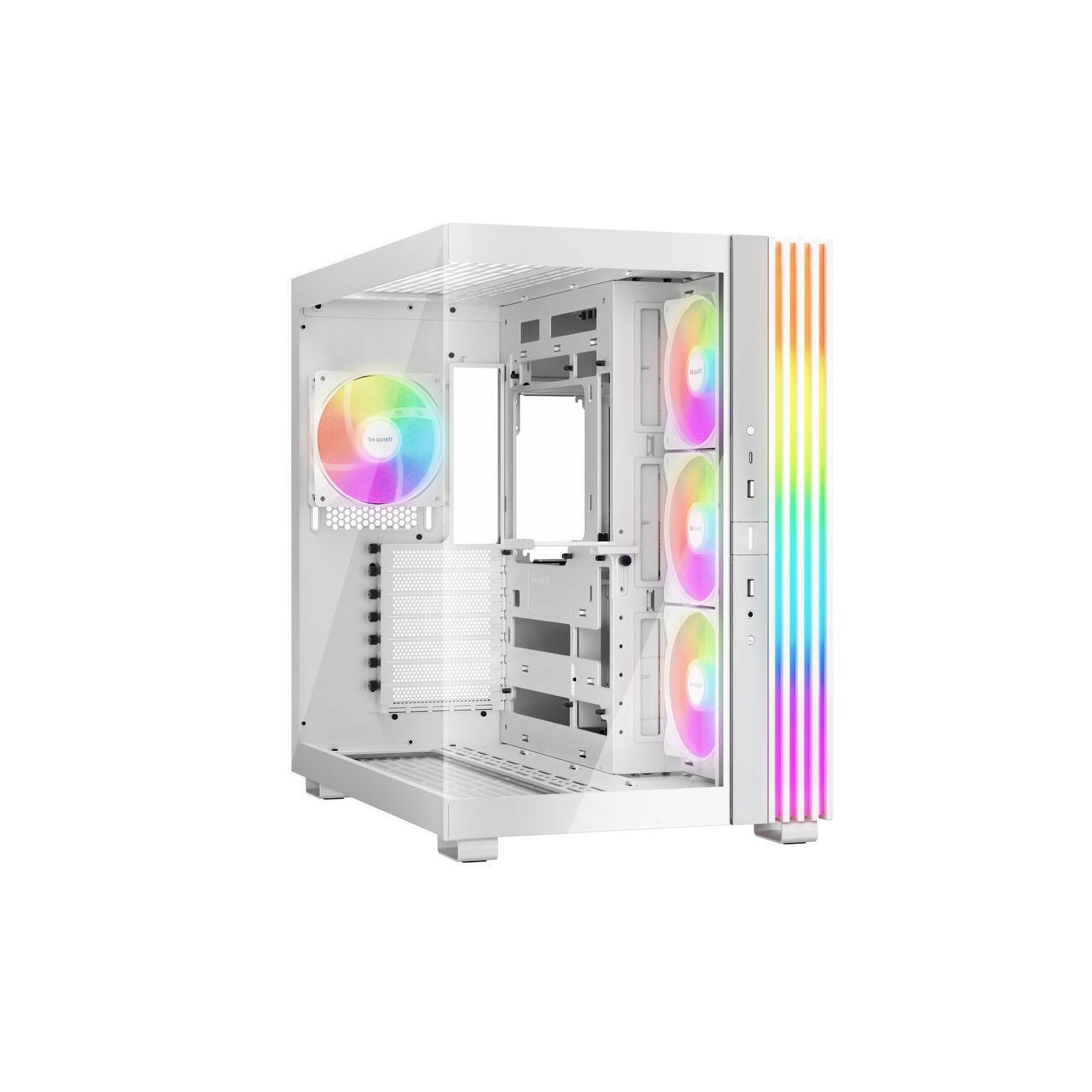 be quiet! LIGHT BASE 600 LX White ABS / Steel / Tempered Glass ATX Mid Tower Case