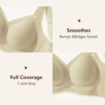 thumbnail image 4 of Women's Bras Seamless Push Up Bra Adjustable Straps Full Coverage Tshirt Bra No Underwire Bras Everyday Bras Support Bras, 4 of 9