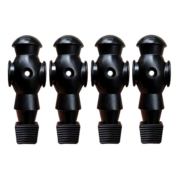 Guardoinrt 4 Pieces Table Soccer Player Man Soccer White Foosball Beige Player Games Players Black