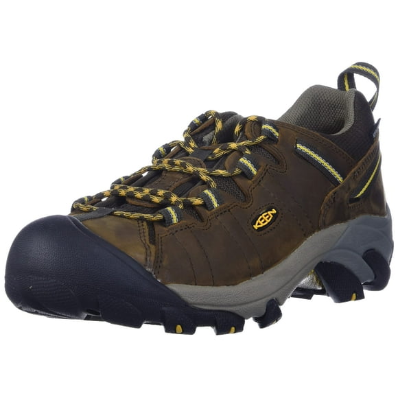 Keen Men's Targhee II WP Cascade Brown/Golden Yellow Hiking Boot - 10.5 2E US