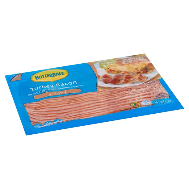 Butterball Original Turkey Bacon, 12 oz