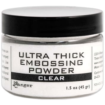 Tsukineko Embossing Powder - Ranger Embossing Powder -Ultra Thick Clear