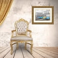 thumbnail image 3 of Frank, Assaf 14x12 Gold Ornate Wood Framed with Double Matting Museum Art Print Titled - Vintage cars in Havava, 3 of 4