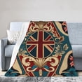 thumbnail image 2 of Baroque Floral Embroidery Blanket, Soft & Cozy For Adults & Kids, Unique, 2 of 7