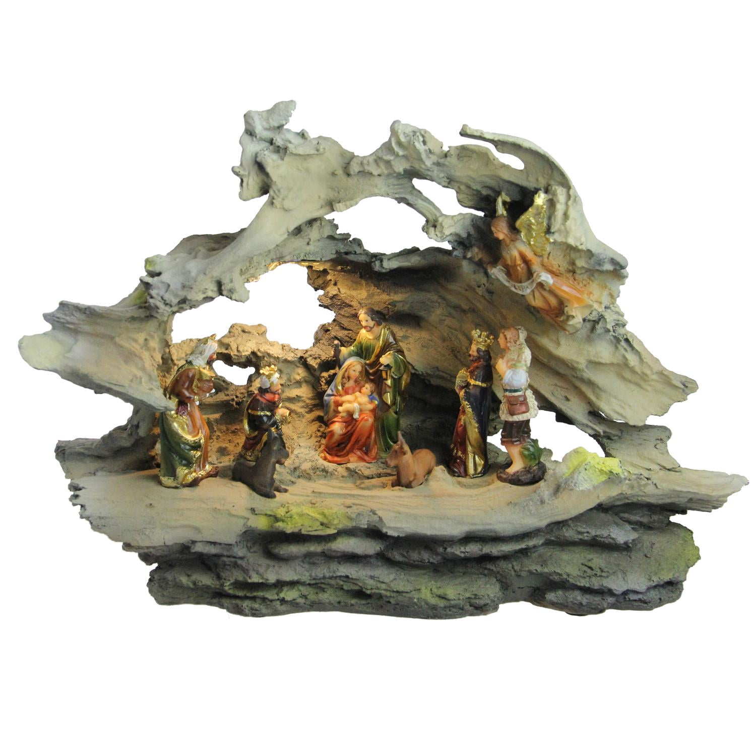 Outdoor Decor Northlight 25 5 Holy Family Nativity Scene Lighted