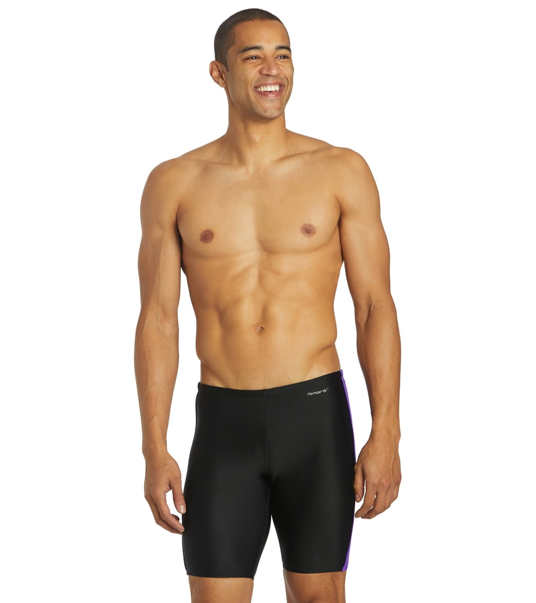 Sporti Piped Splice Swim Jammer Swimsuit (Men’s)