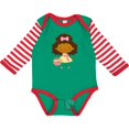 thumbnail image 3 of Inktastic Easter African American Girl Girls Long Sleeve Baby Bodysuit, 3 of 5