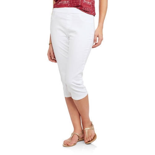 Erika - Women's Cybill Pull on Capri Jeggings - Walmart.com - Walmart.com