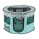 thumbnail image 2 of Corralito plegable para perros, corralito portátil para mascotas, perros , , con cubierta de malla extraíble, tapa con cremallera, Verde M Yinane Perros Gatos Play Pen, 2 of 8