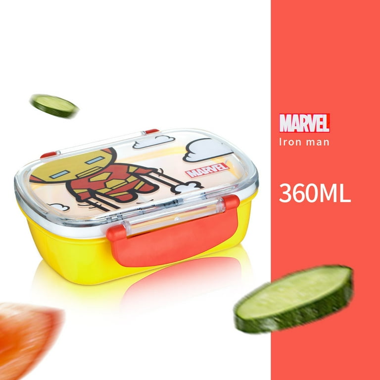 MINISO Marvel Bento Box, Lunch Box Double-layer Contanier Glass