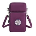 thumbnail image 6 of Beautynvta Crossbody Bag for Women, Lightweight Small Crossbody Bags, Phone Purses, Small Sling Bag, Hiking Backpack, Travel Pouch Shoulder Bag for Women, Purple, 6 of 7