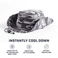 thumbnail image 3 of MISSION Cooling UPF Bucket Hat - Unisex Sun Hat for Hiking, Golfing & Fishing - Sweat & Water Activated Technology - Matrix Camo Silver, 3 of 3