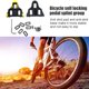 thumbnail image 2 of Sywqhk Calas para bicicleta de carretera, juego de calas para zapatos de ciclismo para pedales autoblocantes (amarillo) Sywqhk Alta Calidad, 2 of 8