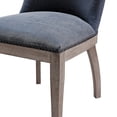 thumbnail image 4 of New Pacific Direct Dorsey Faux Leather Chair in Gray/Charcoal (Set of 2), 4 of 8