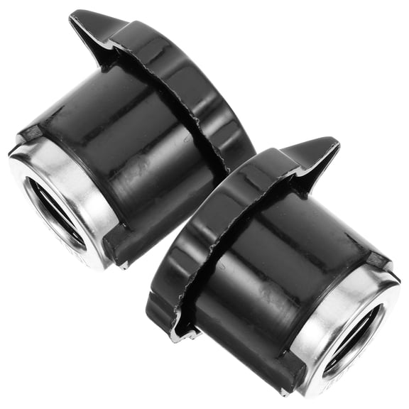 CRAFTHROU 2Pcs Pressure Cooker Valve Replacement Black 1.57X1.18X1.18in