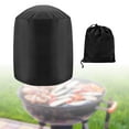thumbnail image 1 of Round Barbecue Foldable Windproof Protective Dustproof Barbecue Indoor Garden Patio Outdoor Small, 1 of 7